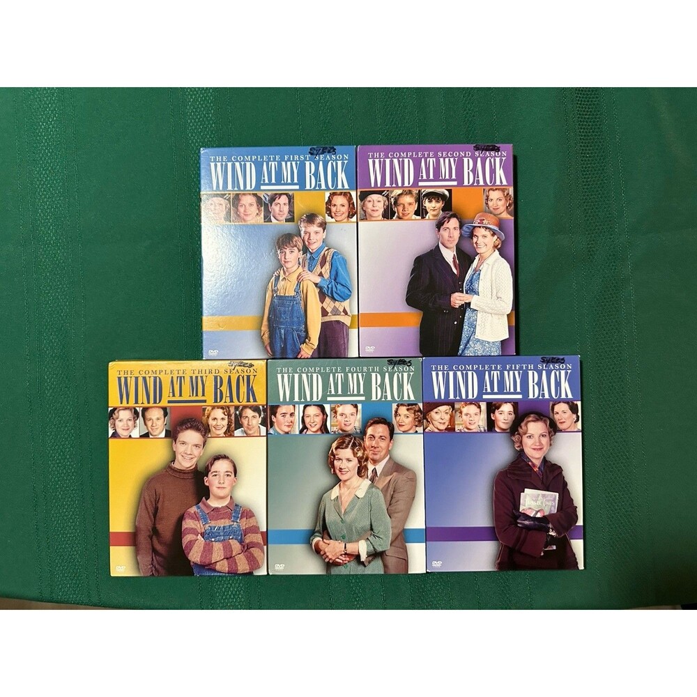 Wind at My Back: Complete DVD Series Collection (1-5 Seasons) 65 Hours of Family